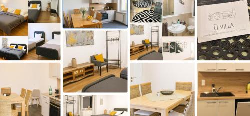 Kuchyň nebo kuchyňský kout v ubytování Craftsmen Home Handwerker Heimat