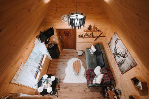 Posezení v ubytování Widokowa Chatka Na Skraju Gubałówki