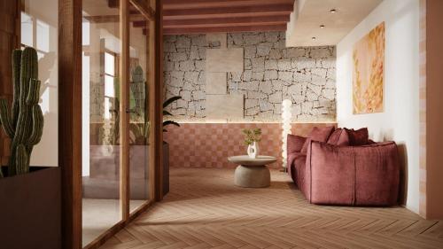 Χώρος καθιστικού στο Marton Turisme de Interior