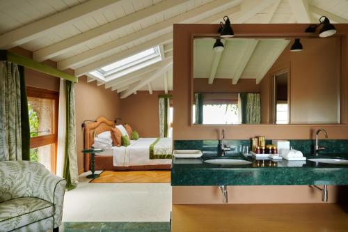 Χώρος καθιστικού στο L'Albereta Relais & Chateaux