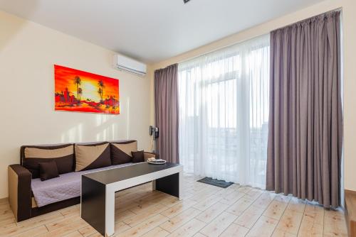 Χώρος καθιστικού στο Kopų ramybė