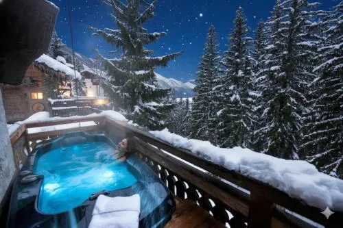 Hôtel Les Chalets de Philippe avec Jacuzzis Privatifs photo 50