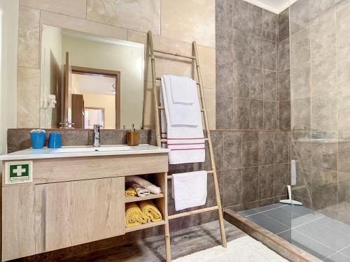 Koupelna v ubytování Avo Maria House by AH