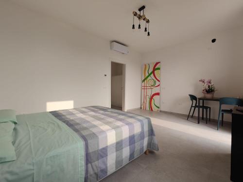 Postel nebo postele na pokoji v ubytování Agriturismo Pentafora