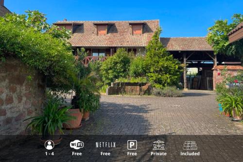 La Grange - Ground Floor Apartment, Terrace, Free Private Parking, Near Colmar