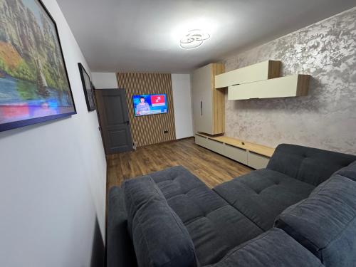 TV a/nebo společenská místnost v ubytování Apartament The Loft