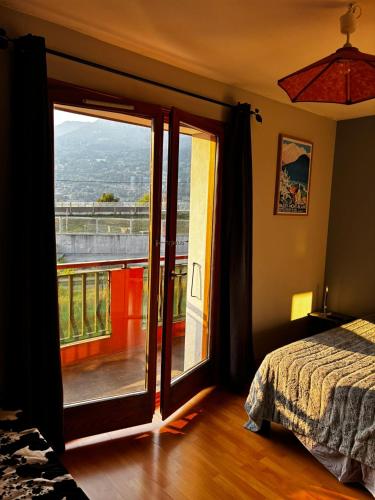 Llit o llits en una habitació de Les Clarines