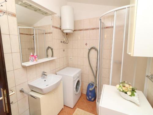 Koupelna v ubytování Stone House Horizont