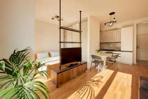 Η κουζίνα ή μικρή κουζίνα στο Skyline Sunset