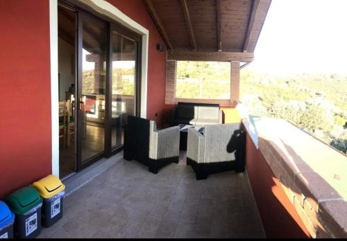 Posezení v ubytování Su Kiniperu