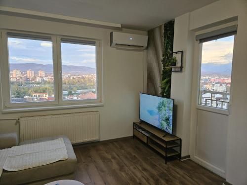 TV/trung tâm giải trí tại BK Apartment