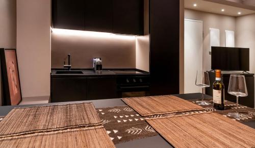 Μια τηλεόραση ή/και κέντρο ψυχαγωγίας στο Baciucco Garden Suite