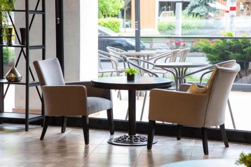 Posezení v ubytování Dedepark Hotel