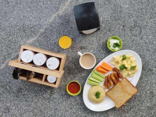 Jídlo v penzionu nebo okolí