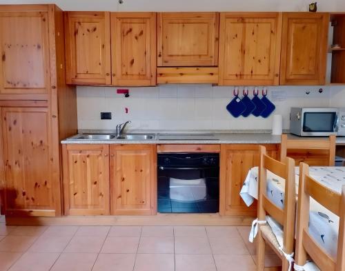 Küche/Küchenzeile in der Unterkunft Chalet Bellavista