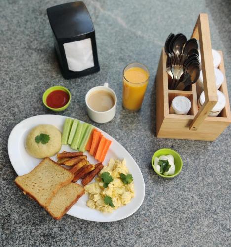 Jídlo v penzionu nebo okolí