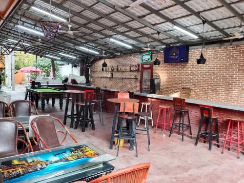 Restaurace v ubytování Babylon Angkor Hotel&Guesthouse