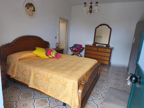 Ένα ή περισσότερα κρεβάτια σε δωμάτιο στο Casa Civitas