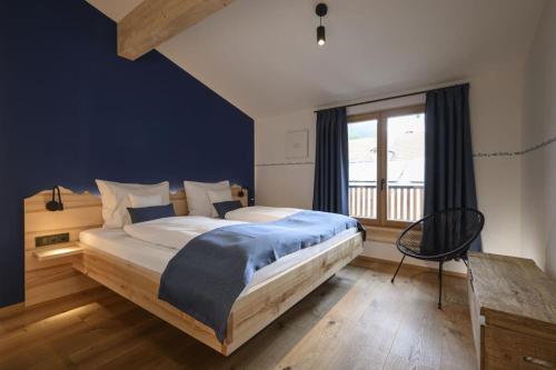 Postel nebo postele na pokoji v ubytování Haus Sternenhimmel