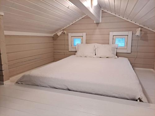 Postel nebo postele na pokoji v ubytování Boa Wista