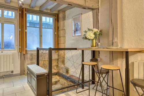 Le Nid Vouté avec terrasse situé au Coeur de Rouen