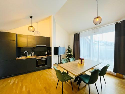 Η κουζίνα ή μικρή κουζίνα στο APSTAY Eggenberg I Self Check-in I Parking option