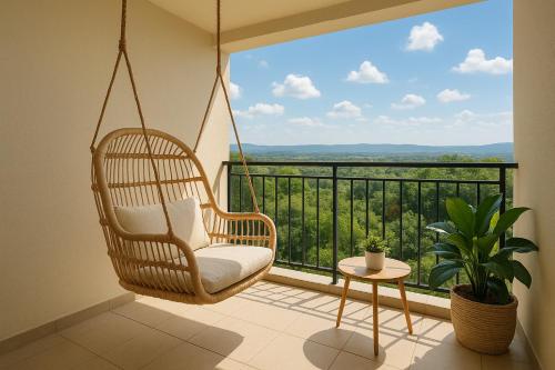 Balkón nebo terasa v ubytování Gatua residence