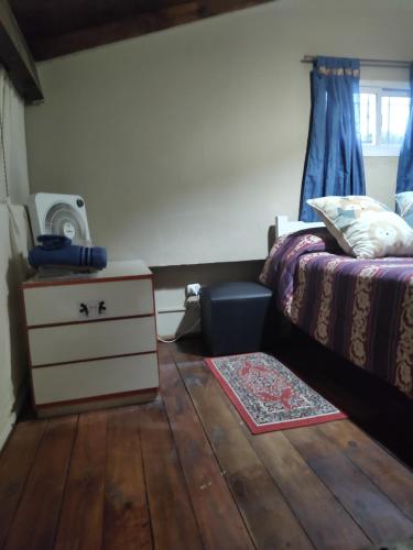 Postel nebo postele na pokoji v ubytování El depto de mirta 964 Esquiu