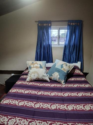 Postel nebo postele na pokoji v ubytování El depto de mirta 964 Esquiu