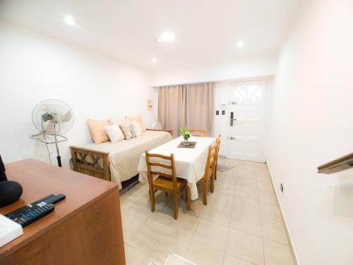 Ένα ή περισσότερα κρεβάτια σε δωμάτιο στο Casa Colinas