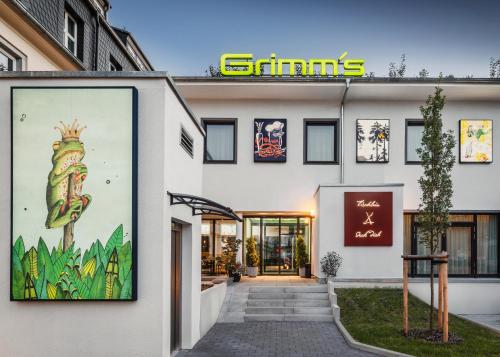 Certifikát, hodnocení, plakát nebo jiný dokument vystavený v ubytování Grimms Hotel Hanau