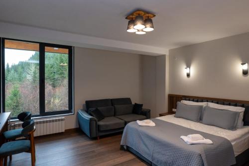 Ένα ή περισσότερα κρεβάτια σε δωμάτιο στο Hotel - Jodi Lare