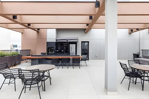 Köök või kööginurk majutusasutuses Studio próximo ao Hospital São Paulo