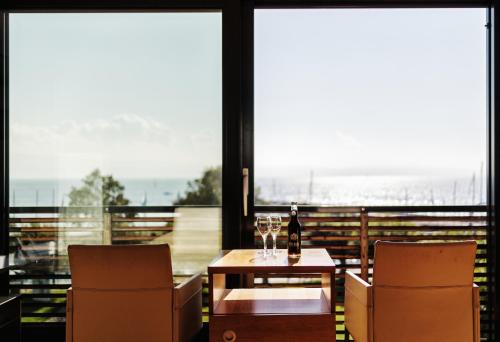 Γενική θέα στη θάλασσα ή θέα στη θάλασσα από  αυτό το ξενοδοχείο