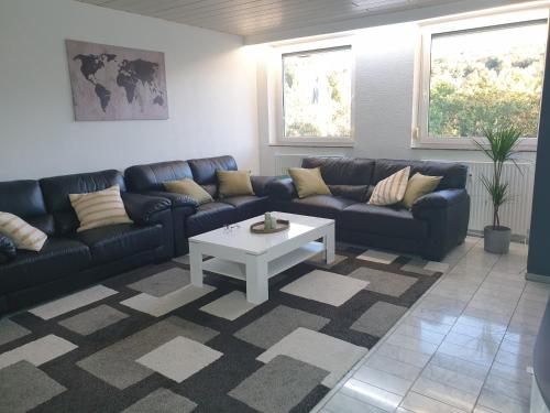 Χώρος καθιστικού στο Xxl Monteurswohnung für 8 Personen