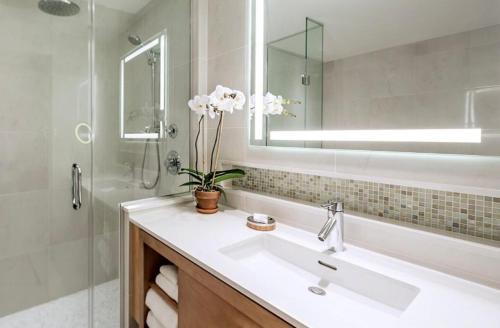 Koupelna v ubytování GRYF EXCLUSIVE Apartments In OLD TOWN