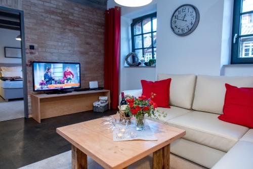 Μια τηλεόραση ή/και κέντρο ψυχαγωγίας στο App1 Speicherwerk