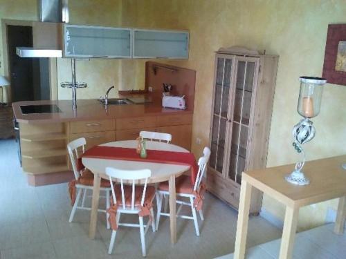 Una cocina o cocineta en Casa Zahora