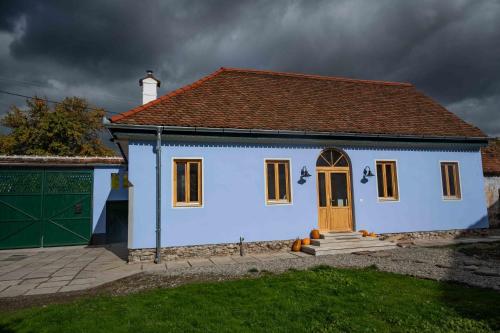 Bygningen som feriehuset ligger i