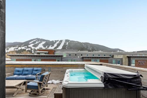 Γενική θέα στο βουνό ή θέα στο βουνό από  αυτό το διαμέρισμα