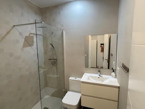 Koupelna v ubytování Apartment Building Copenhagen,Nerja