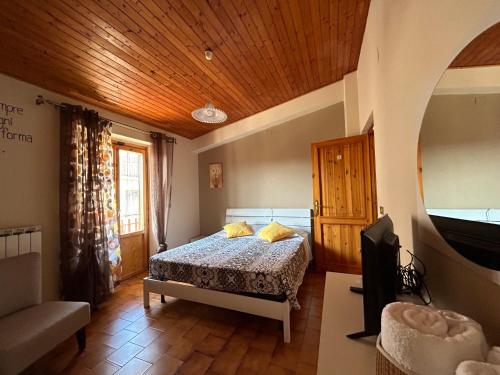 Postel nebo postele na pokoji v ubytování B&B A Casa di Nonna