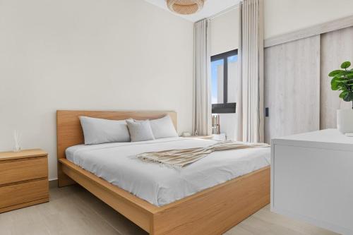 Ένα ή περισσότερα κρεβάτια σε δωμάτιο στο Tropical Escape