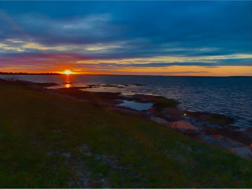 Paysage naturel près de la maison de vacances