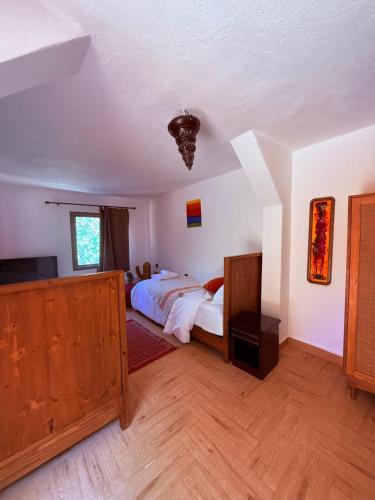 Ένα ή περισσότερα κρεβάτια σε δωμάτιο στο 3A Retreat