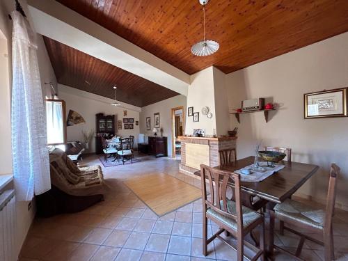 Posezení v ubytování B&B A Casa di Nonna