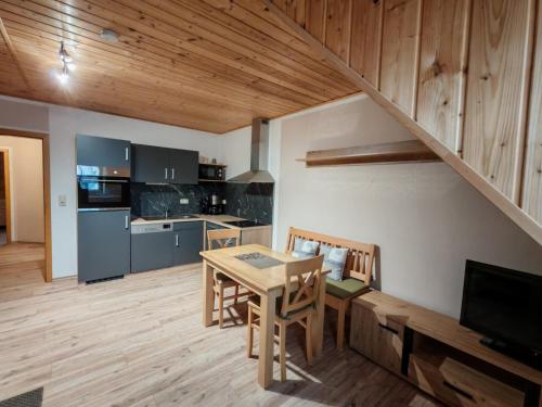 Η κουζίνα ή μικρή κουζίνα στο Ferienwohnungen Stark