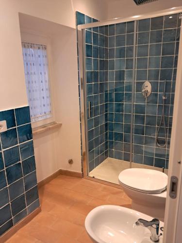 Koupelna v ubytování La casetta dell'amore di Mimmi