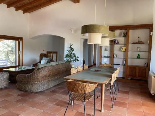 Χώρος καθιστικού στο Sa Voliaina - Formentera