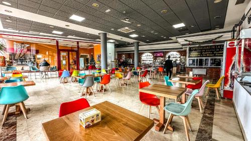 Χώρος καθιστικού στο Hotel El Atalaya